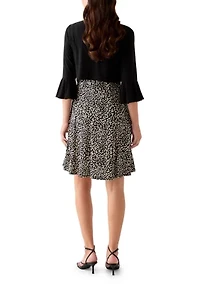 Women's 3/4 Bell Sleeve Crepe Jacket and Dress Set