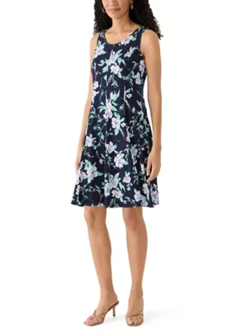 Women's Floral Jacket Dress Set