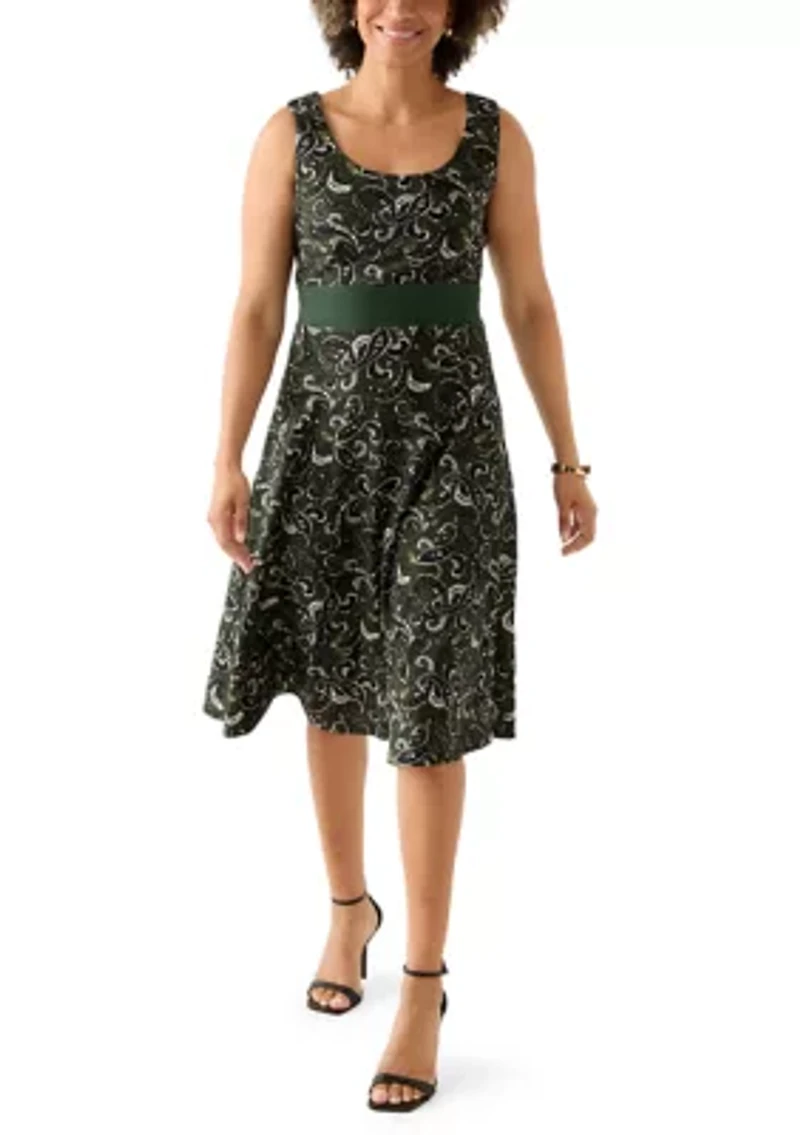 Women's Short Sleeve Crew Neck Jacket Dress