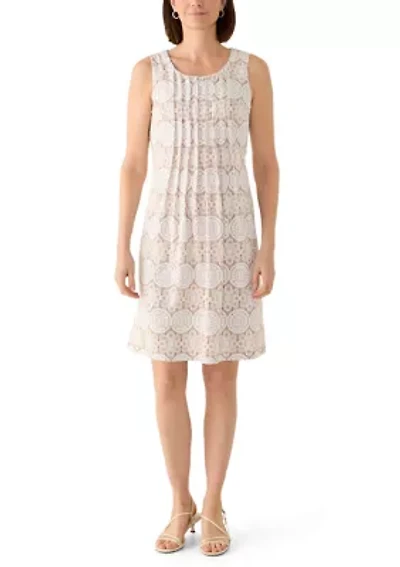 Women's Sleeveless Print Mini Dress