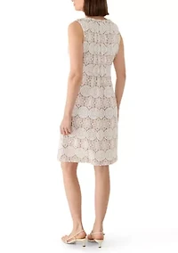 Women's Sleeveless Print Mini Dress