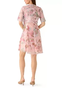 Women's Floral Jacket Dress