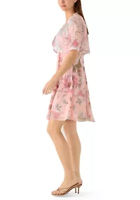 Women's Floral Jacket Dress