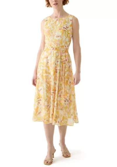 Women's Floral Printed A-Line Dress