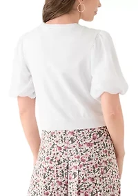 Women's Chiffon Sweater Knit Cardigan