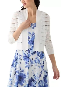Women's Pointelle Shrug