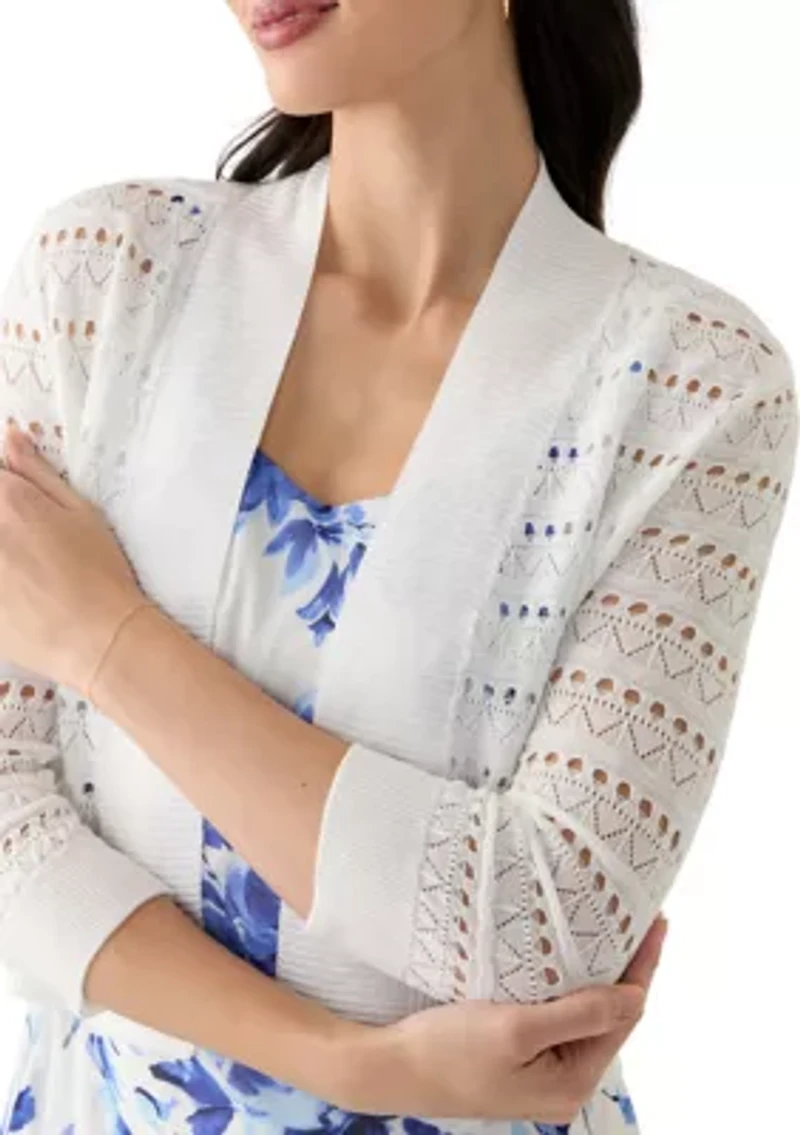 Women's Pointelle Shrug