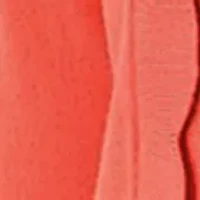 Women's 3/4 Sleeve Scalloped Edge Shrug