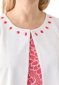 Women's Jacket Dress Set