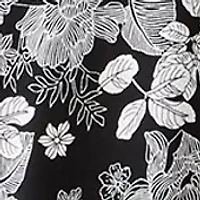 Plus Floral Dress and Jacket Set