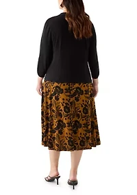 Women's Jacket and Floral Dress Set