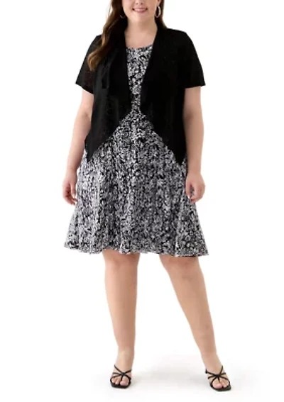 Women's Short Sleeve Scoop Neck Lace Top