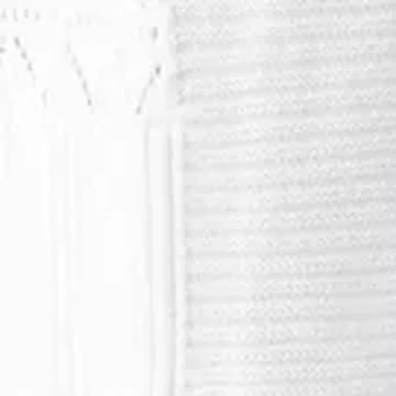 Plus Open Work Straight Hem Dress