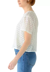 Plus Lace Cardigan
