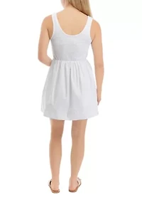 Juniors' Sleeveless Dress
