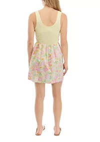 Juniors' Sleeveless Dress