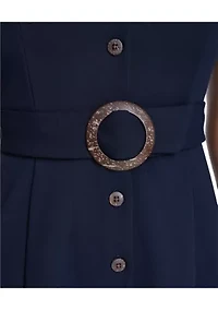 Women's Tulip Sleeve Midi Shirtdress