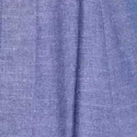 Women's Elbow Sleeve Collared Belted Dress