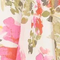 Women's Bell Sleeve Floral V-Neck Dress