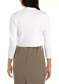 3/4 Sleeve Knit Topper