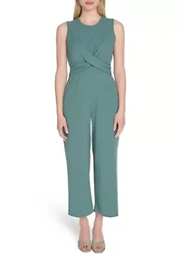 Women's Sleeveless A-Line Jumpsuit