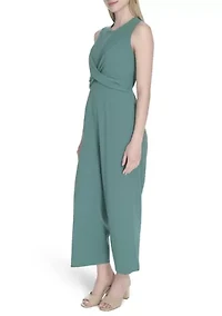 Women's Sleeveless A-Line Jumpsuit