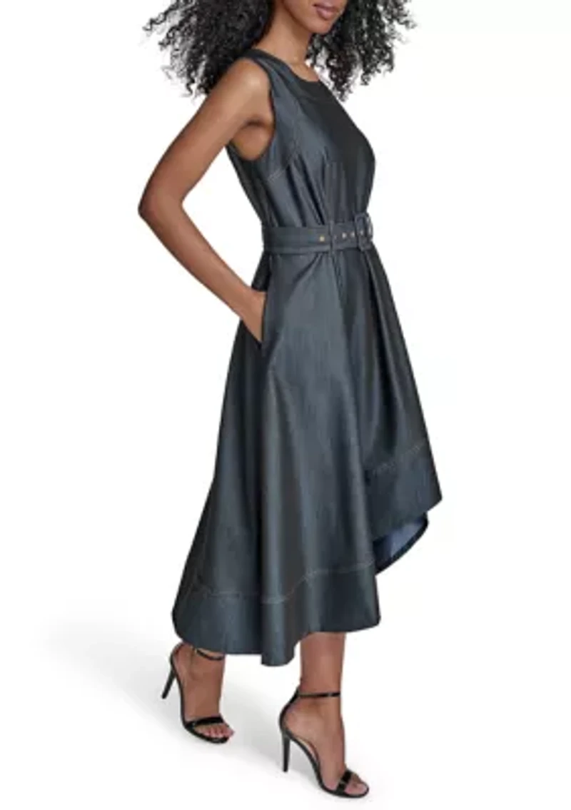 Women's Sleeveless A-Line Dress