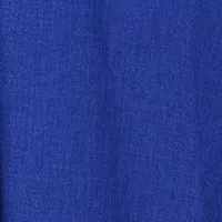 Women's Short Sleeve V-Neck Belted Fit and Flare Dress