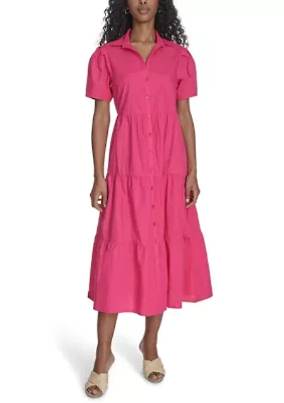Women's Short Sleeve Shirtdress