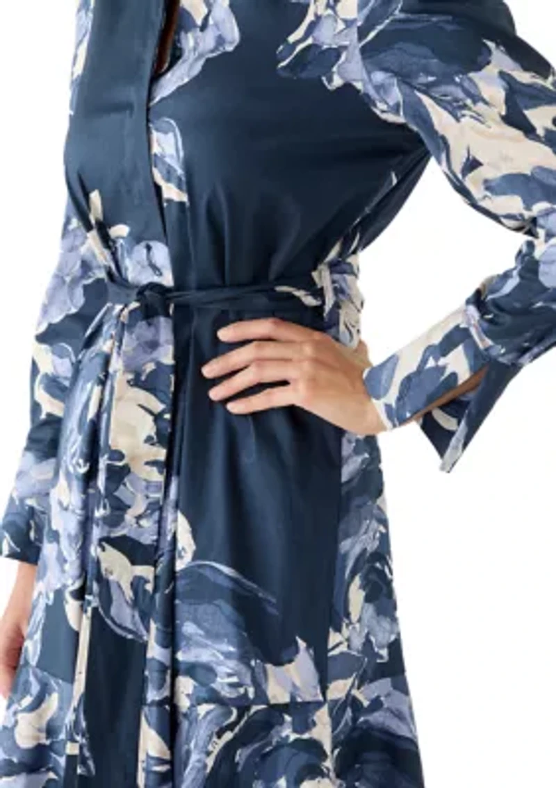 Women's Floral Print A-Line Dress