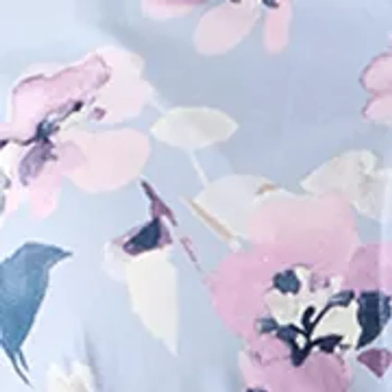 Women's Floral Midi Shirtdress