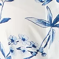 Women's Short Sleeve Floral Midi Dress