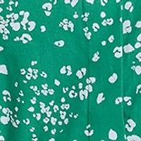 Women's Short Sleeve Floral Midi Dress