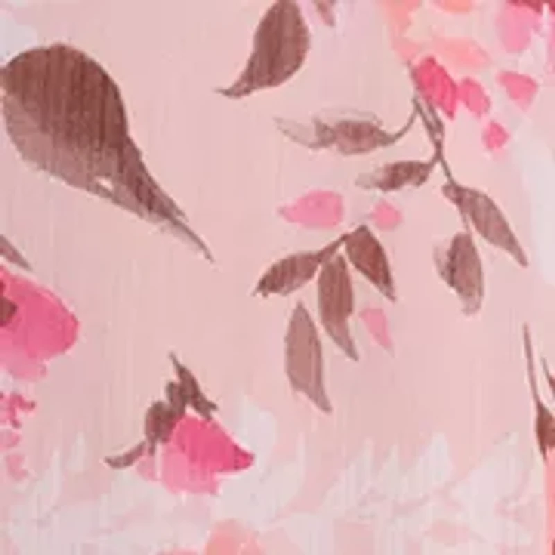 Women's Short Sleeve Floral Maxi Dress