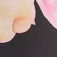 Women's Sleeveless Crew Neck Floral Sheath Dress