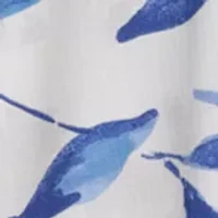 Women's Sleeveless Printed Scuba A-Line Dress