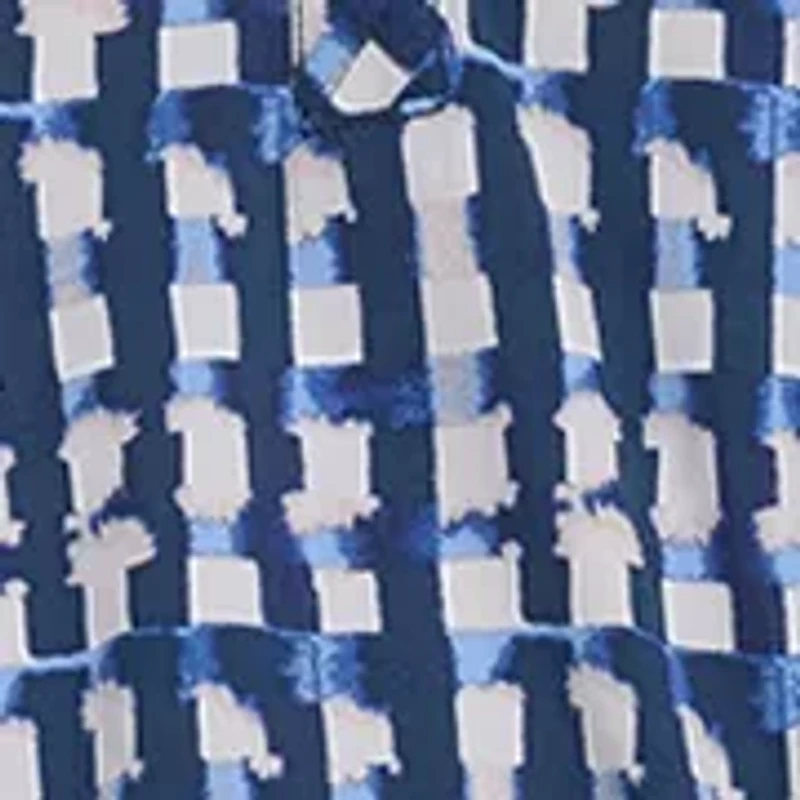 Women's Crepe Printed Tiered A-Line Dress