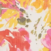 Plus Bell Sleeve Floral A-Line Dress