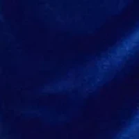 Velvet Puff-Sleeve Cocktail Dress