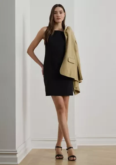Women's Stretch Crepe Sleeveless Dress