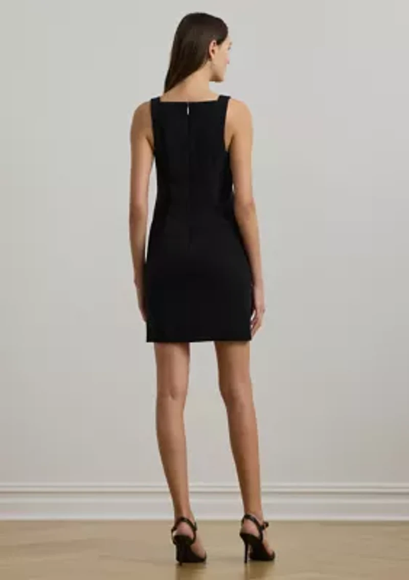 Women's Stretch Crepe Sleeveless Dress