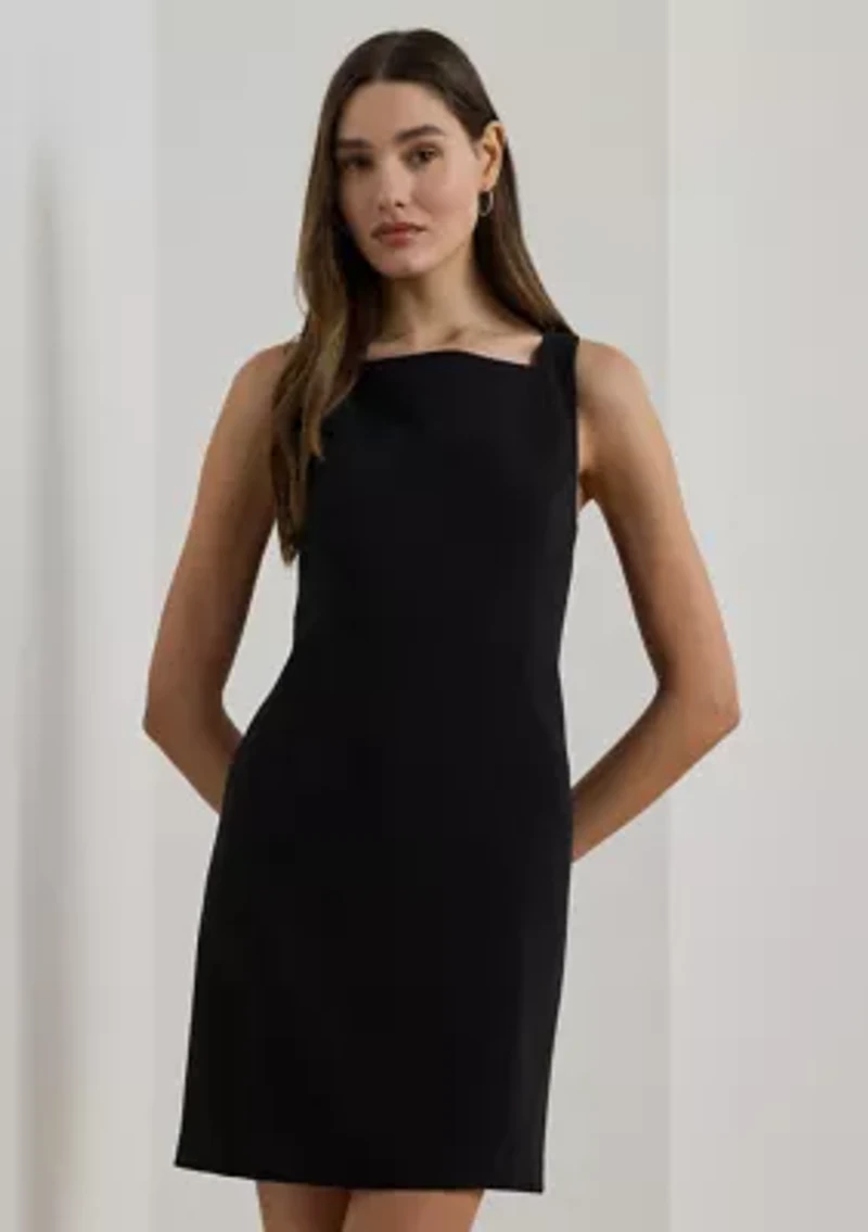 Women's Stretch Crepe Sleeveless Dress