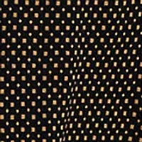 Women's Geo-Print Belted Bubble Crepe Dress