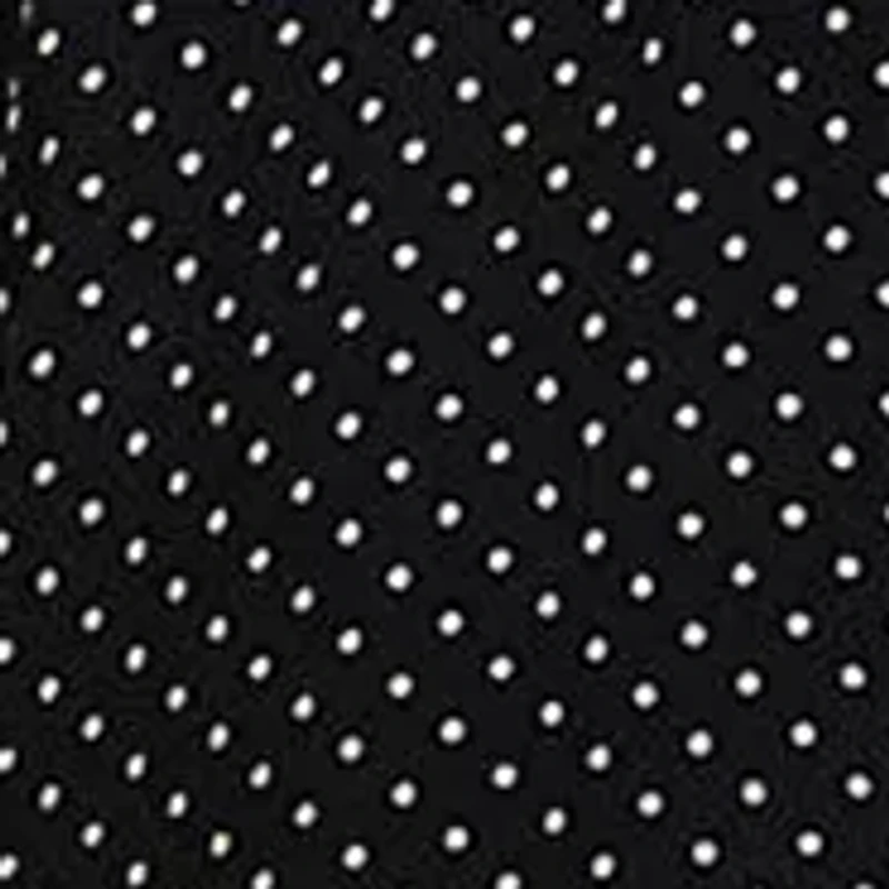 Polka Dot Crinkle Georgette Shift Dress