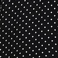 Polka Dot Crinkle Georgette Shift Dress