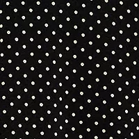 Polka Dot Twist-Front Jersey Dress