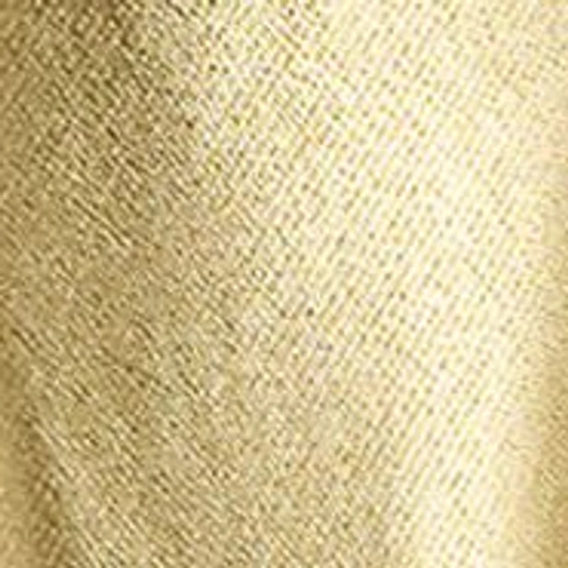 Women's Metallic Charmeuse One-Shoulder Gown