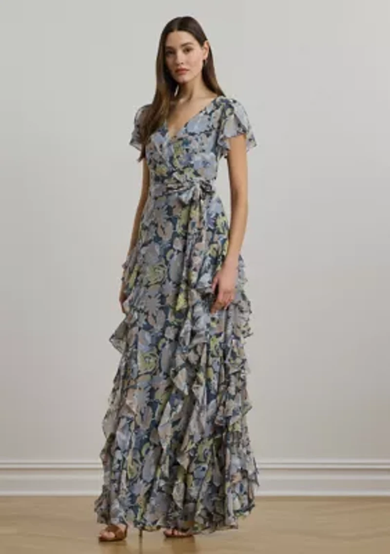 Kimbinell Flutter Sleeve Dress