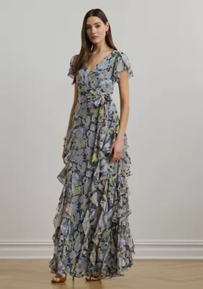 Kimbinell Flutter Sleeve Dress