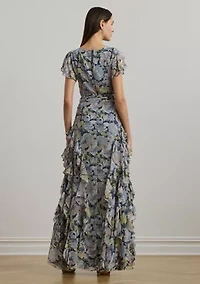 Kimbinell Flutter Sleeve Dress